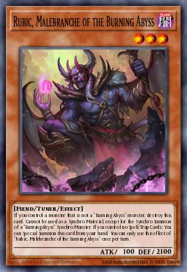 Card: Rubic, Malebranche of the Burning Abyss