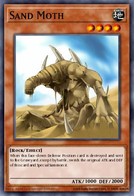 Card: Sand Moth