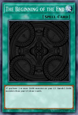 Card: The Beginning of the End