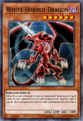 Card: White-Horned Dragon