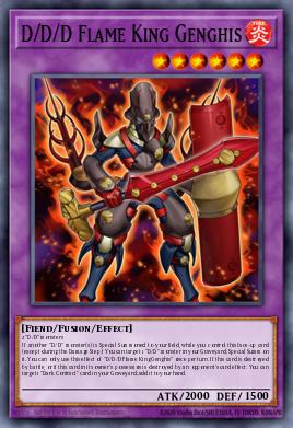 Card: D/D/D Flame King Genghis