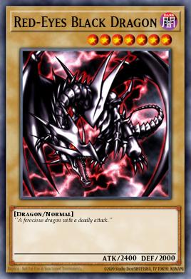 Card: Red-Eyes Black Dragon