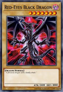 Card: Red-Eyes Black Dragon