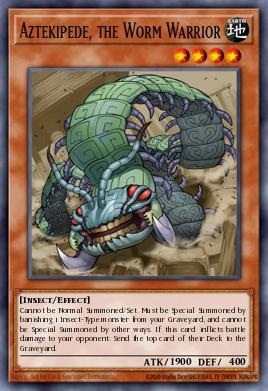 Card: Aztekipede, the Worm Warrior