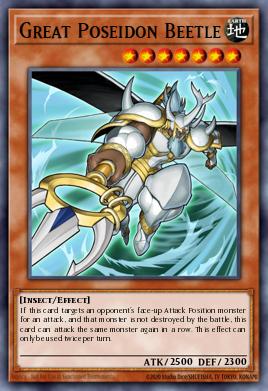 Card: Great Poseidon Beetle