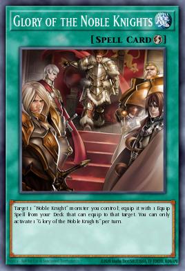 Card: Glory of the Noble Knights