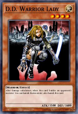 Card: D.D. Warrior Lady