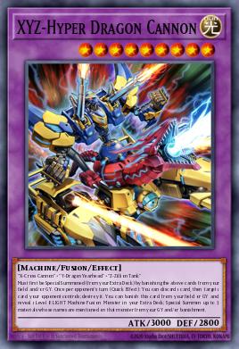 Card: XYZ-Hyper Dragon Cannon