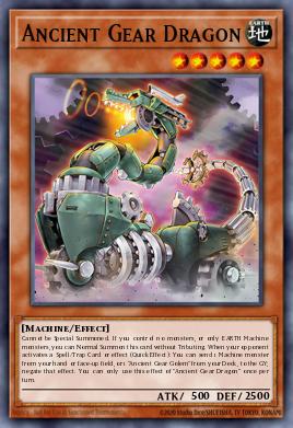Card: Ancient Gear Dragon