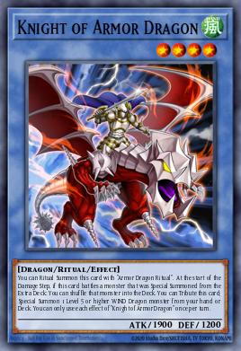 Card: Knight of Armor Dragon