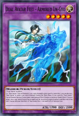 Card: Dual Avatar Feet - Armored Un-Gyo