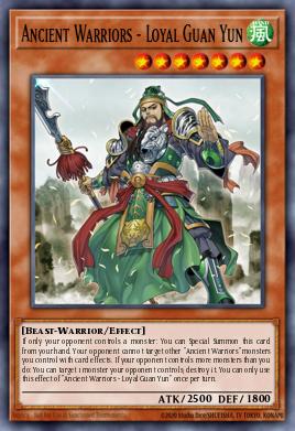 Card: Ancient Warriors - Loyal Guan Yun