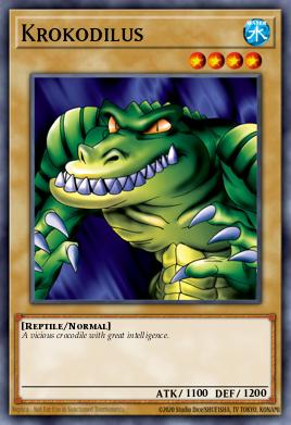 Card: Krokodilus