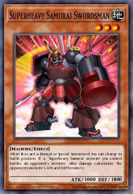 Card: Superheavy Samurai Swordsman