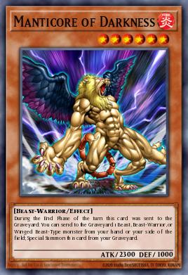 Card: Manticore of Darkness