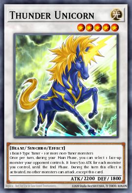 Card: Thunder Unicorn