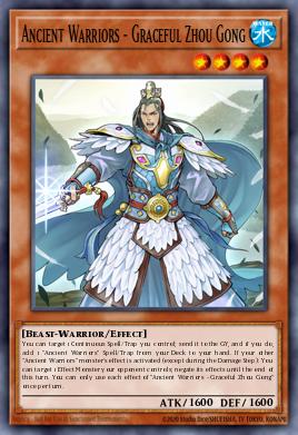 Card: Ancient Warriors - Graceful Zhou Gong