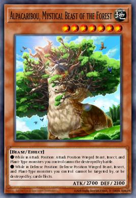 Card: Alpacaribou, Mystical Beast of the Forest