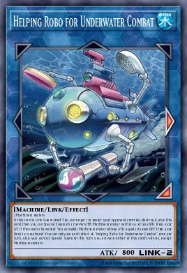 Card: Helping Robo for Underwater Combat