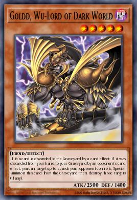 Card: Goldd, Wu-Lord of Dark World