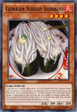 Card: Gunkan Suship Shirauo
