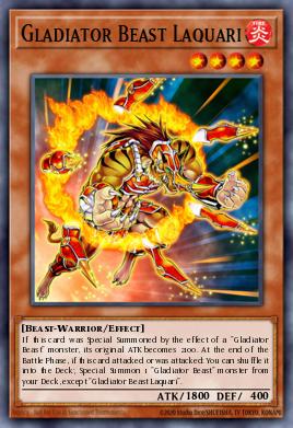 Card: Gladiator Beast Laquari