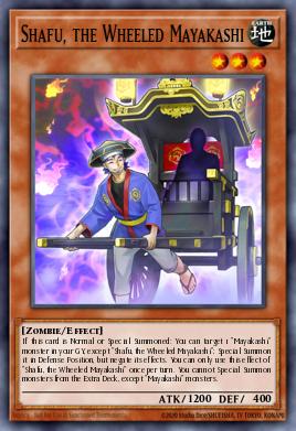 Card: Shafu, the Wheeled Mayakashi