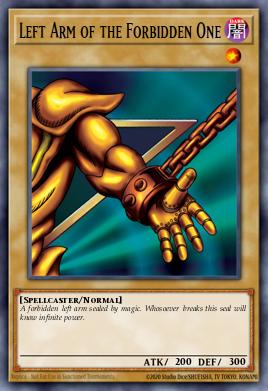 Card: Left Arm of the Forbidden One