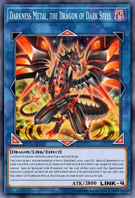 Card: Darkness Metal, the Dragon of Dark Steel