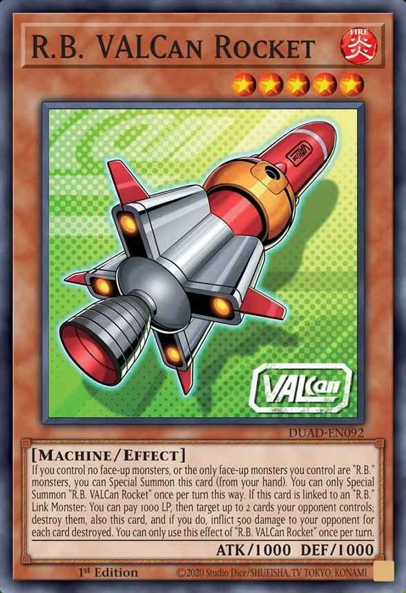 Card: R.B. VALCan Rocket