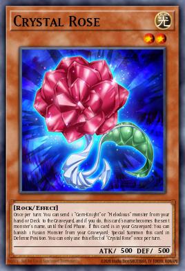 Card: Crystal Rose
