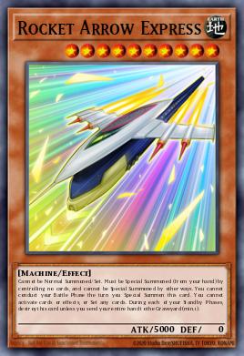 Card: Rocket Arrow Express