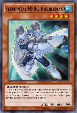 Card: Elemental HERO Bubbleman