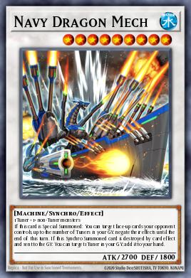 Card: Navy Dragon Mech