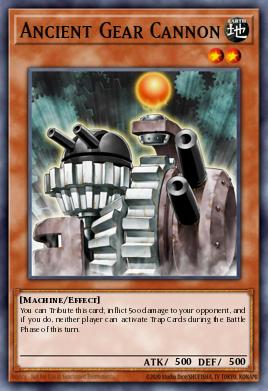 Card: Ancient Gear Cannon