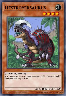 Card: Destroyersaurus