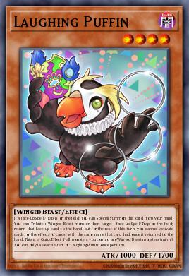 Card: Laughing Puffin