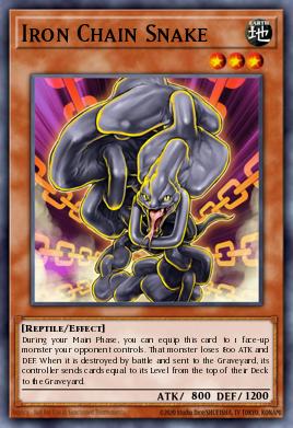 Card: Iron Chain Snake