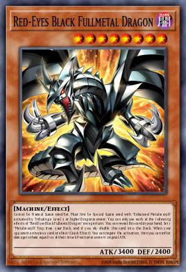 Card: Red-Eyes Black Fullmetal Dragon