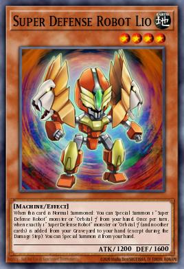 Card: Super Defense Robot Lio