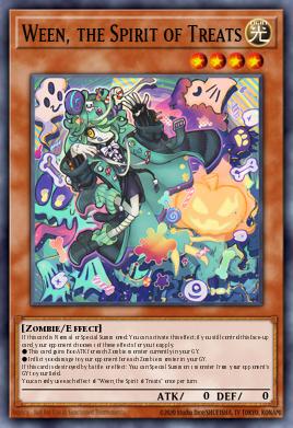 Card: Ween, the Spirit of Treats