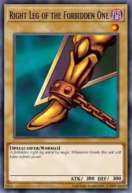 Card: Right Leg of the Forbidden One