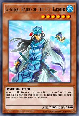 Card: General Raiho of the Ice Barrier