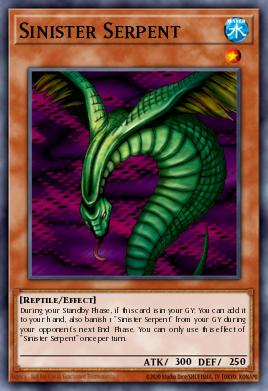Card: Sinister Serpent