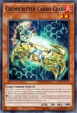 Card: Chemicritter Carbo Crab