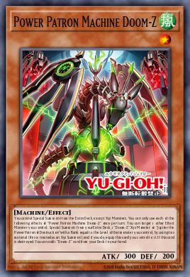 Card: Power Patron Machine Doom-Z
