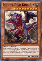 Card: Mighty Dino King Rex