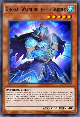 Card: General Wayne of the Ice Barrier