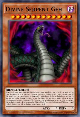 Card: Divine Serpent Geh