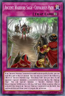 Card: Ancient Warriors Saga - Chivalrous Path